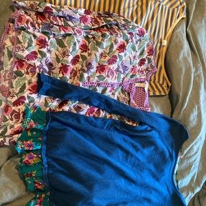 Purple floral Matilda Jane top